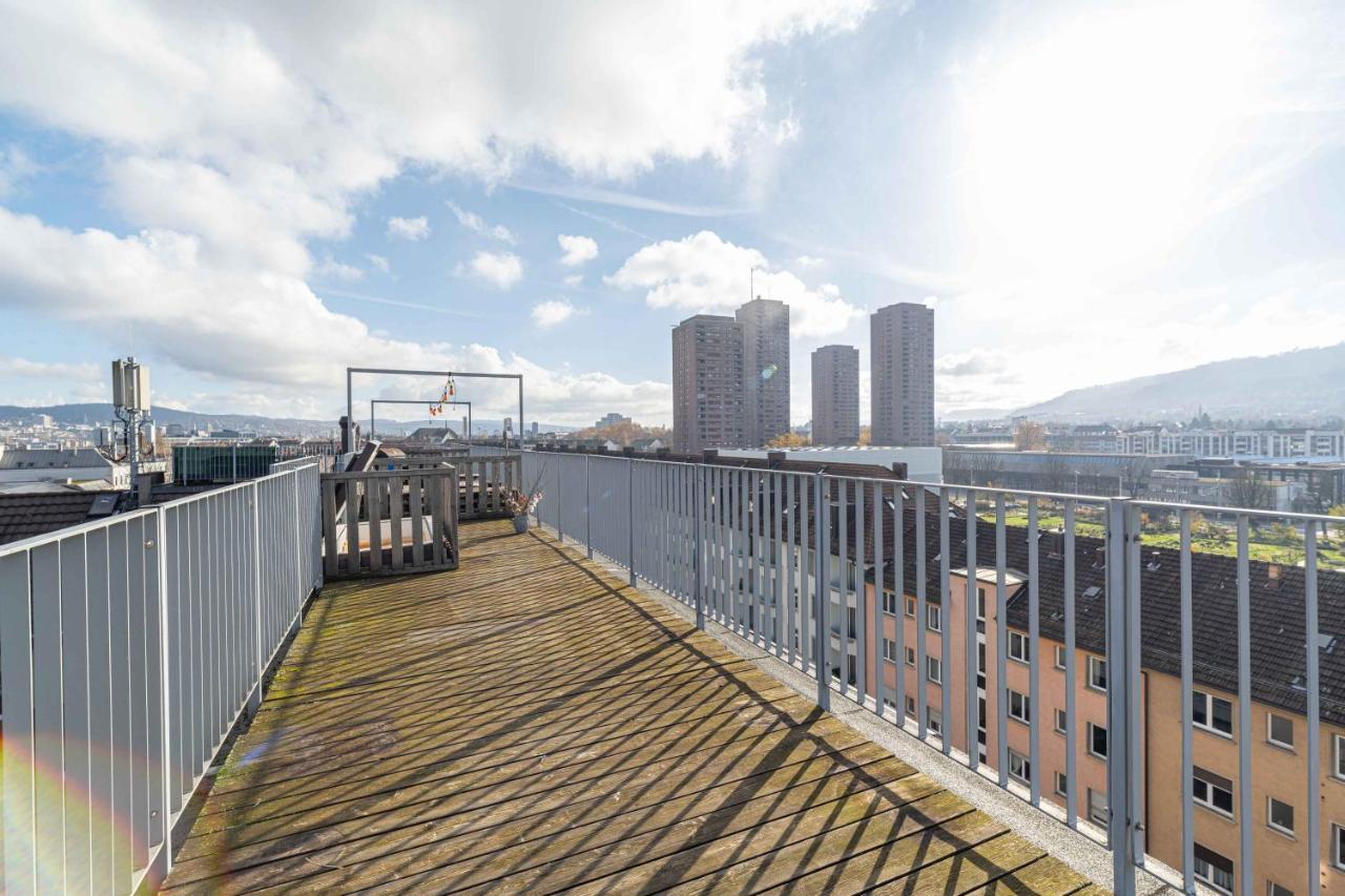 Modern 3Bdr Duplex With Skyroof In Trendy Zurich West Apartamento Exterior foto