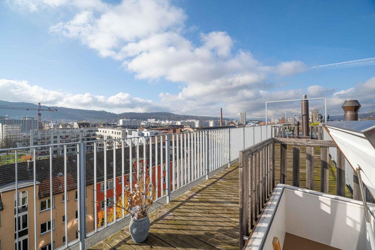 Modern 3Bdr Duplex With Skyroof In Trendy Zurich West Apartamento Exterior foto